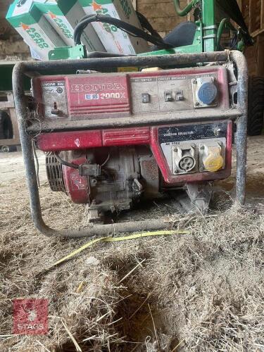 HONDA EB3000X GENERATOR (S/R)