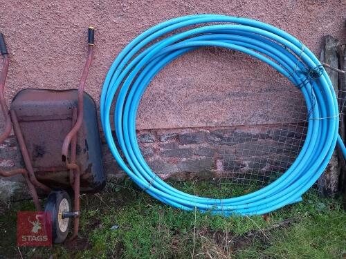 ROL OF 32MM BLUE PIPE