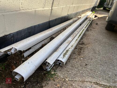 6 PLASTIC TOP RAILS