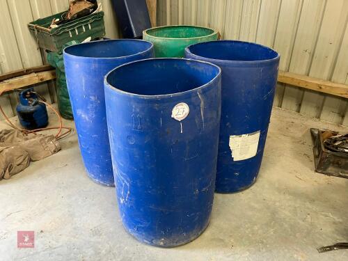 4 BLUE BARRELS (27)