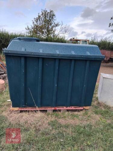1220L PLASTIC DOUBLE BUNDED FUEL TANK