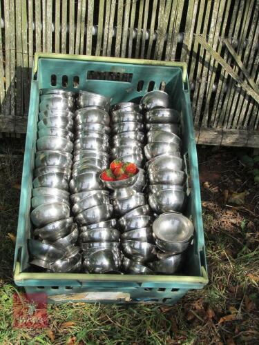 150 STAINLESS STEEL-TYPE BOWLS