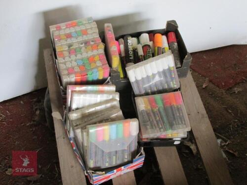 ASSORTMENT OF APPROX 200 MARKER PENS