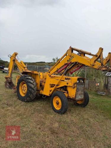1982 MASSEY FERGUSON 40 WHEELED DIGGER