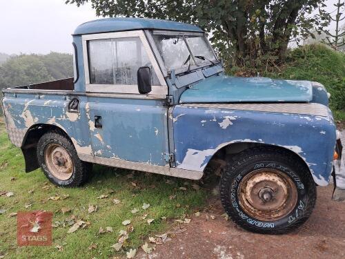 1972 LAND ROVER SERIES 3 SWB PICK-UP
