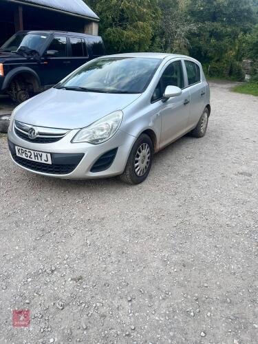 2012 CORD 1.2 TDCI VAUXHALL CORSA