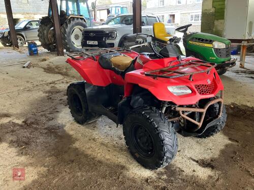 2012 SUZUKI 400CC KINGQUAD