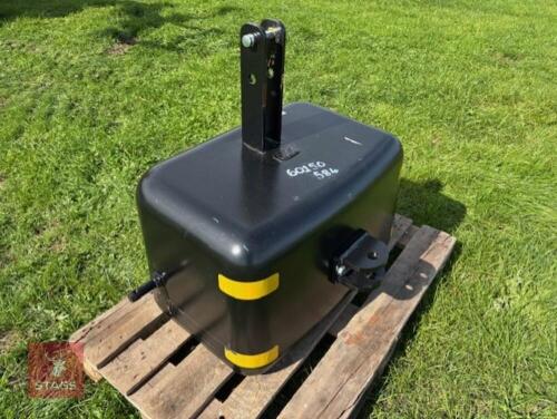 600KG CAT 2 FRONT WEIGHT BLOCK