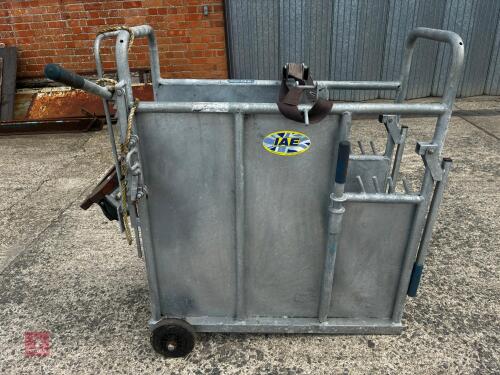 IAE CALF DE-HORNING CRATE