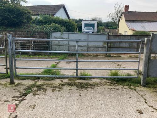 12' GALVANISED YARD GATE (1)