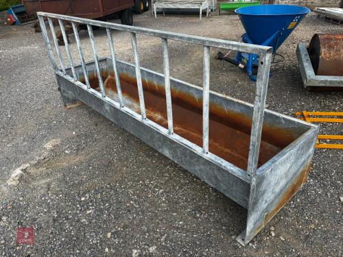 10' FREE STANDING FEED BARRIER