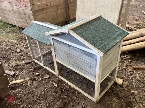 RABBIT/HAMSTER HOUSE AND RUN