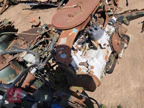 SUBARU 284 PICK UP ENGINE & GEARBOX S/R