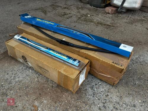 2 BOXES OF WINDSCREEN WIPERS