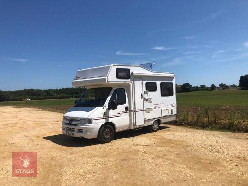 2004 PEUGEOT BOXER SUNTOR MOTORHOME
