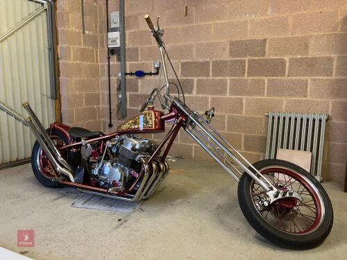 1978 HONDA 736CC CHOPPER MOTORBIKE