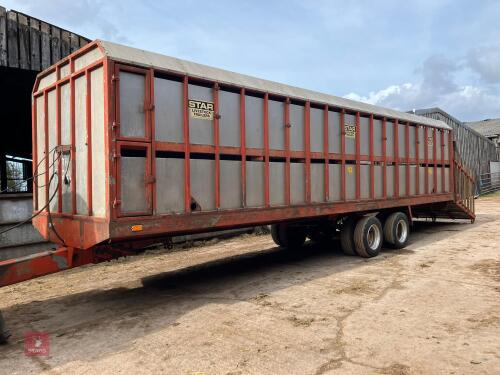 1997 30' STAR LIVESTOCK TRAILER