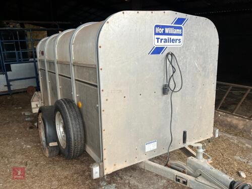 IFOR WILLIAMS P8G LIVESTOCK TRAILER