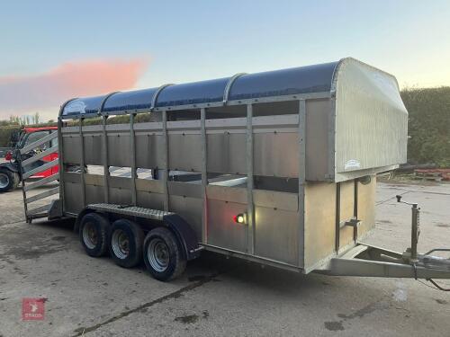 GRAHAM EDWARDS 14' LIVESTOCK TRAILER