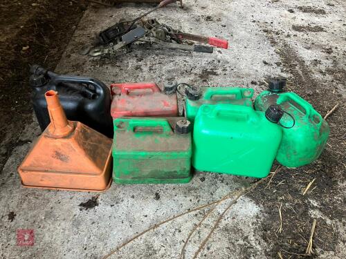 7 FUEL CANS