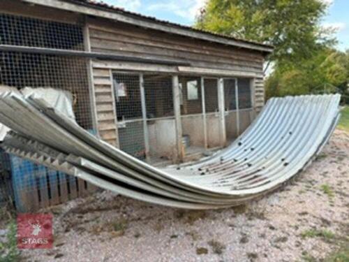 ALUMINIUM DUTCH BARN ROOFING SHEETS