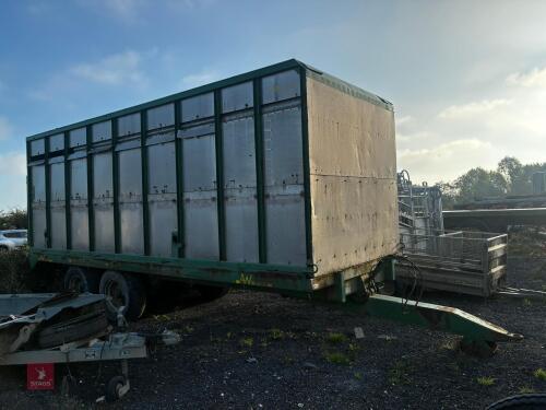 21' AW LIVESTOCK CONTAINER & TRAILER