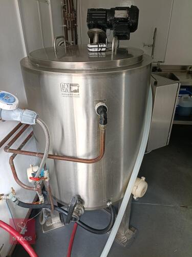 200L GOAT NUTRITION PASTEURISER