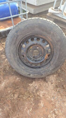 155R R13 WHEEL & TYRE