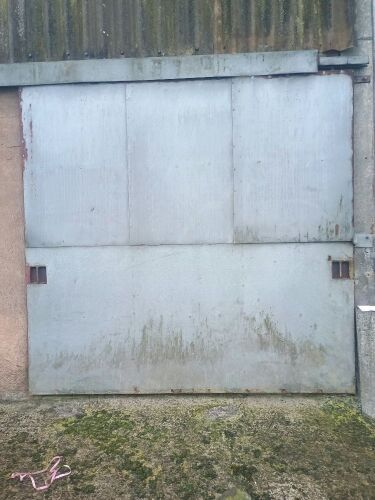 8' 6'' GALVANISED SLIDING DOOR