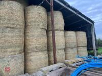 17 ROUND BALES OF 2026 HAY