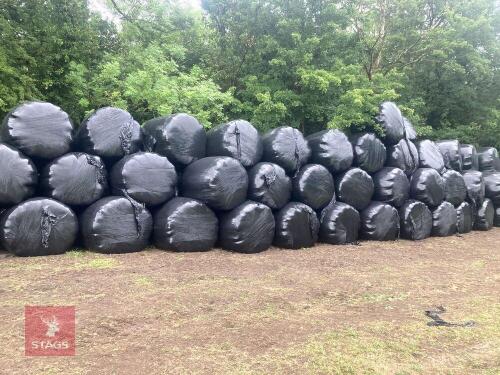 20 ROUND BALES OF 2026 HAYLAGE
