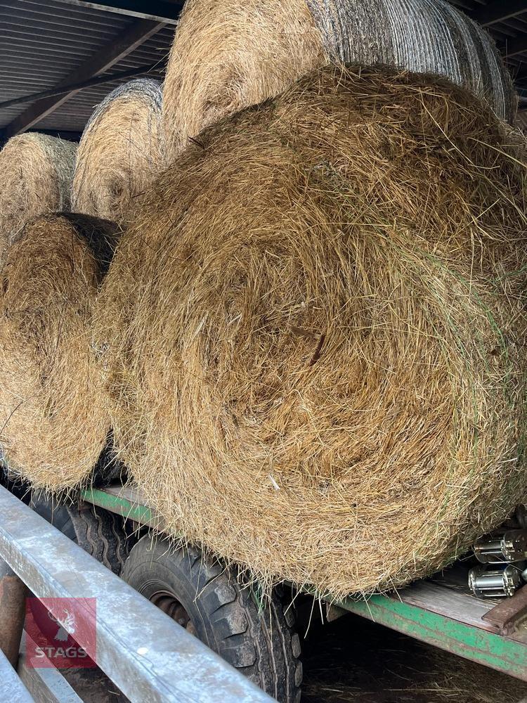 15 ROUND BALES OF 2026 HAY - BIDS PER BALE