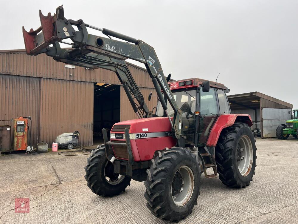 1996 CASE 5140 PLUS WITH LOADER