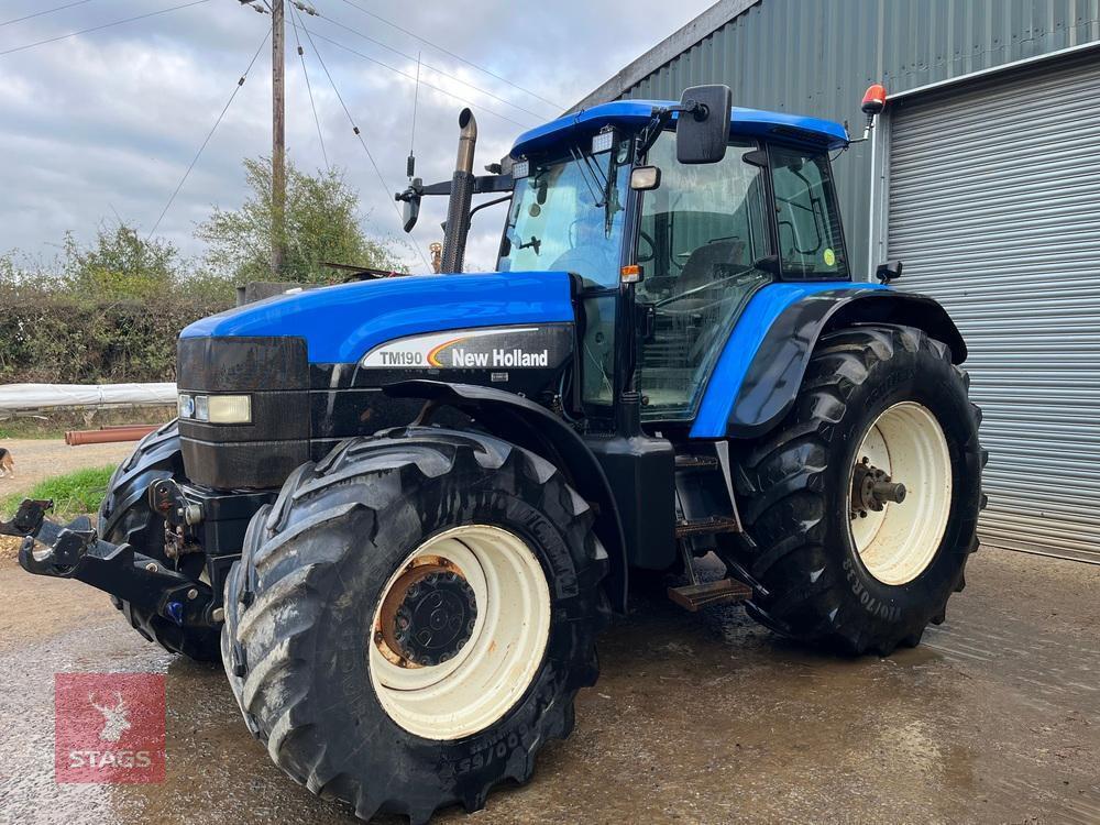2003 NEW HOLLAND TM190 4WD TRACTOR