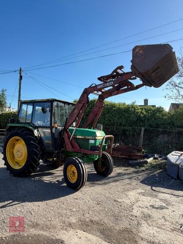 1980 JOHN DEERE 1140 2WD TRACTOR