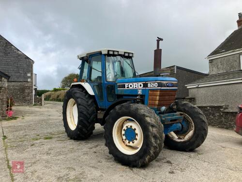 1996 FORD 8210 SERIES 3 4WD TRACTOR