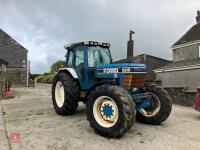 1996 FORD 8210 SERIES 3 4WD TRACTOR