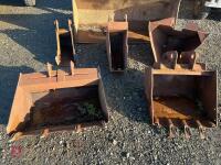 1974 JOHN DEERE 400A BACKHOE DIGGER - 79