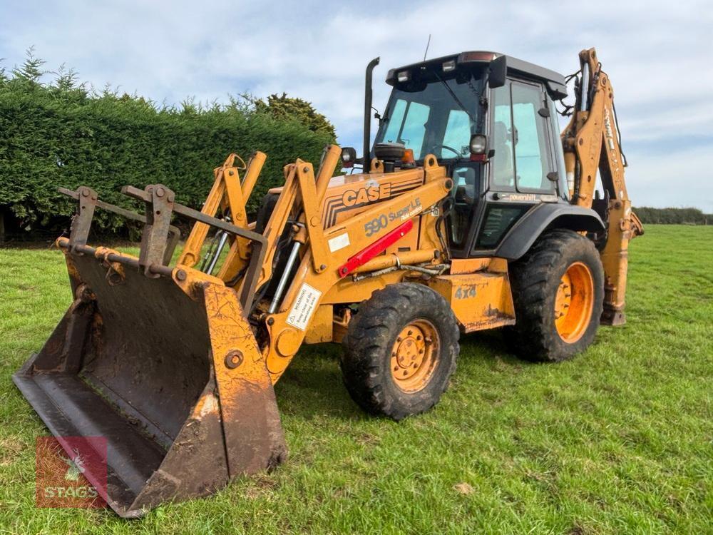 1999 CASE 590 SLE BACKHOE LOADER