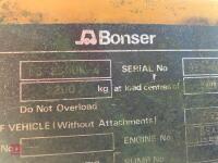 BONSER LS2500 K-4 ALL TERRAIN FORKLIFT - 18
