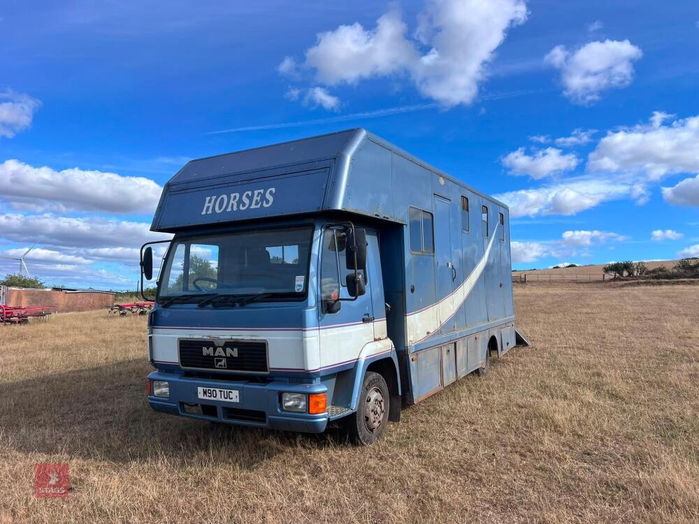 1998 MAN 7.5T HORSE LORRY