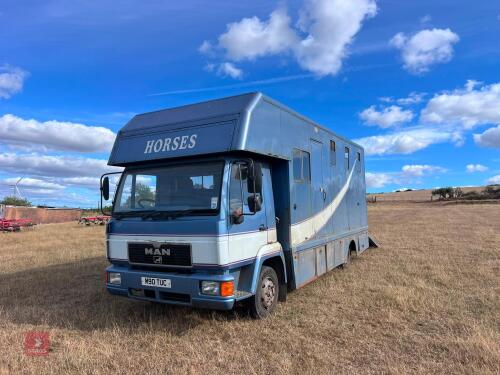 1998 MAN 7.5T HORSE LORRY
