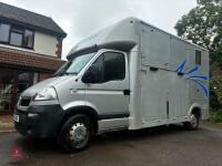 2008 VAUXHALL MANOVO 3.5T HORSE LORRY