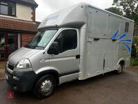 2008 VAUXHALL MANOVO 3.5T HORSE LORRY - 13