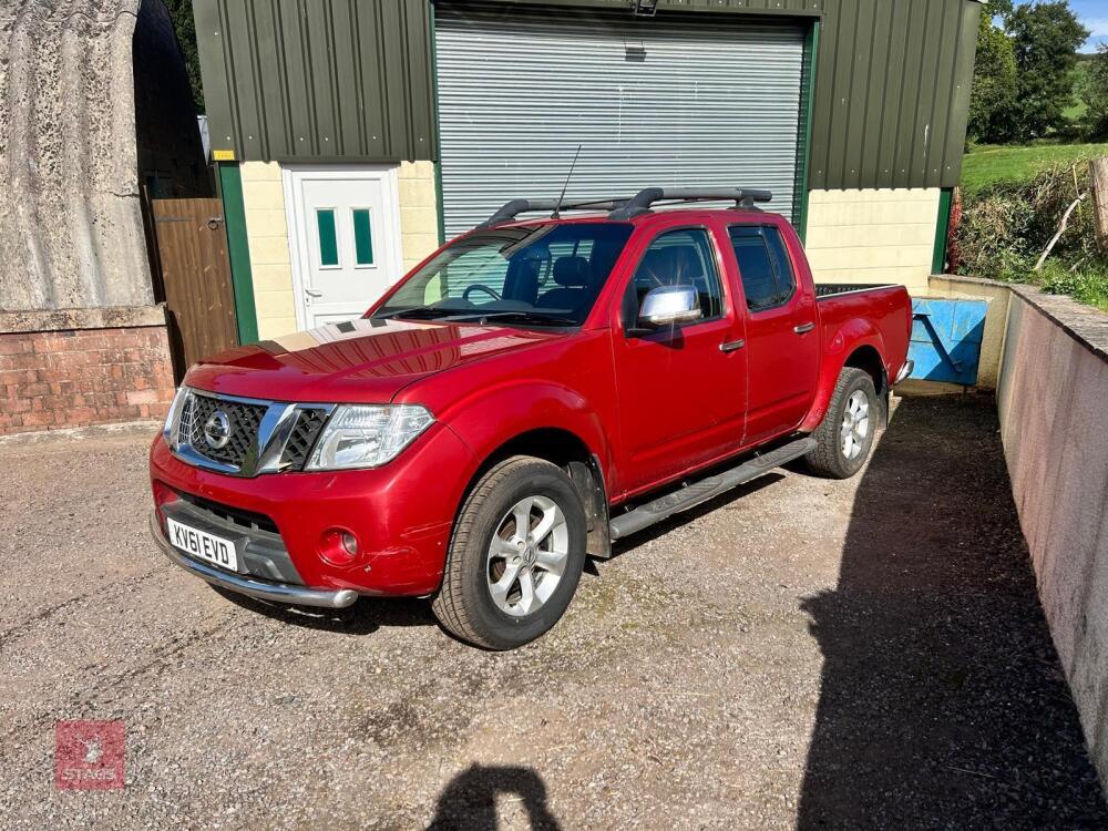 2011 NISSAN NAVARA 4WD PICK UP TRUCK