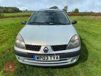 2003 PETROL RENAULT CLIO (S/R) - 4