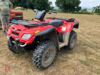 2008 CAN-AM OUTLANDER 400CC ATV - 2