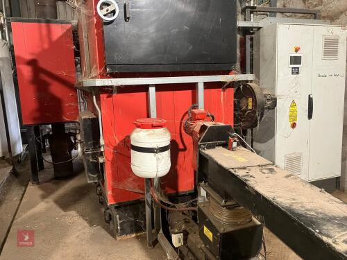 2015 BINDER RRK 400-600 BIOMASS BOILER