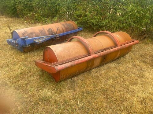 LEAD AND TRAILING BALLAST ROLLER