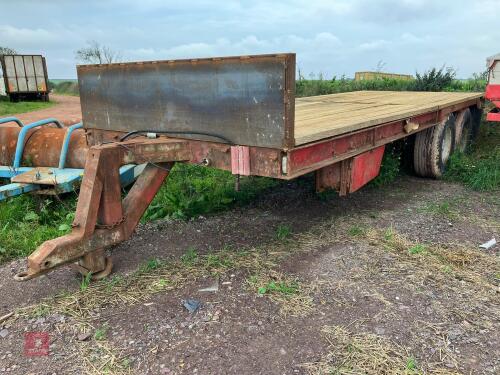 23' TWIN AXLE BALE TRAILER